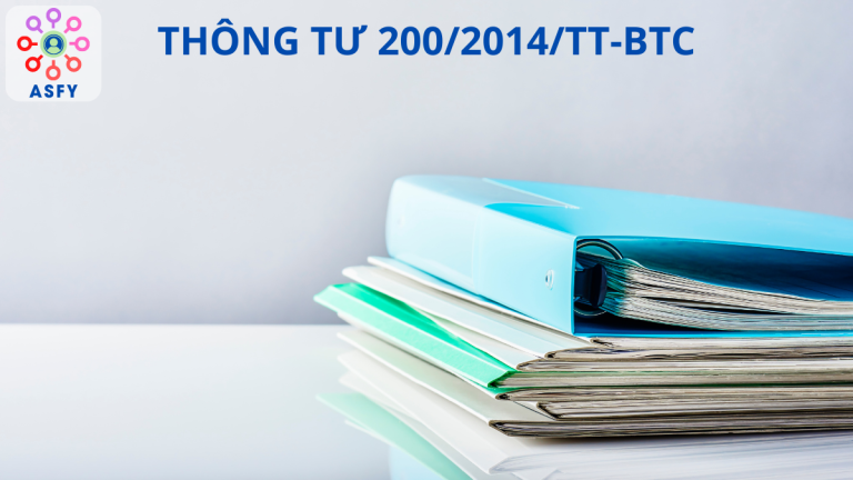 Thông tư 200 chi tiết, chuẩn chỉnh của Bộ Tài Chính